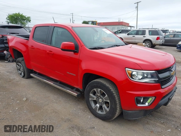 2020 Chevrolet Colorado 4WD Z71 with VIN 1GCGTDEN9L1105636, listed as a IAAI auction lot 42634615 with 106,469 mi miles and . Bid and sale history available at DreamBid. Image 1.