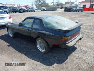 1983 Porsche 944 with VIN WP0AA0948DN454643, listed as a IAAI auction lot 42029419 with 1 mi miles. Bid and sale history available at carsss.com. Image 3.