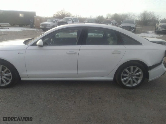 2016 Audi A6 3.0T Premium Plus with VIN WAUFGAFC9GN001624, listed as a IAAI auction lot 41096225 with NaN miles. Bid and sale history available at carsss.com. Image 14.