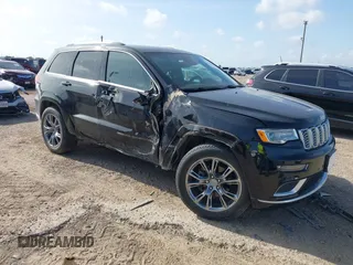 2018 Jeep Grand Cherokee Summit z VIN 1C4RJEJG8JC216417, wystawiony jako IAAI lot #42747366 z przebiegiem 85 813 mil mil oraz . Historia ofert i sprzedaży dostępna na DreamBid. Obrazek 1.
