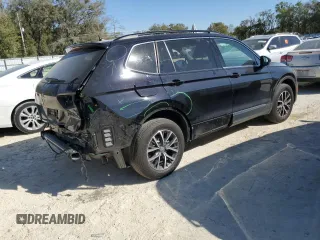2020 Volkswagen Tiguan SE with VIN 3VV3B7AX0LM096422, listed as a Copart auction lot 48851125 with 78,100 mi miles and Salvage Title. Bid and sale history available at DreamBid. Image 3.