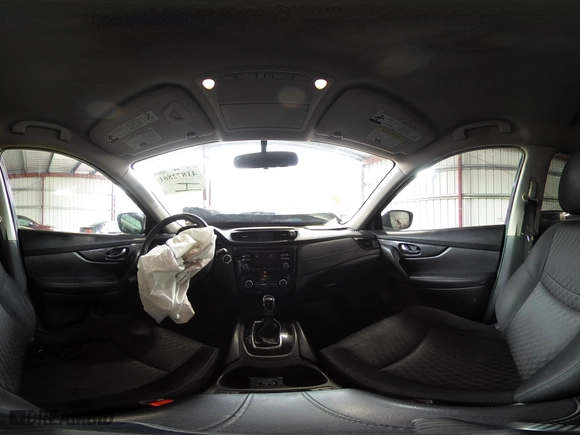 2017 Nissan Rogue SV with VIN KNMAT2MV4HP520573, listed as a IAAI auction lot 41872861 with 149,515 mi miles. Bid and sale history available at carsss.com. Image 17.