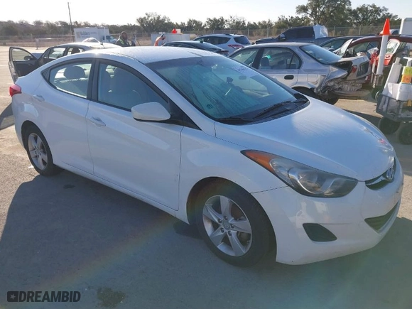 2013 Hyundai Elantra Limited with VIN 5NPDH4AE9DH369878, listed as a IAAI auction lot 41766115 with 222,777 mi miles. Bid and sale history available at carsss.com. Image 1.
