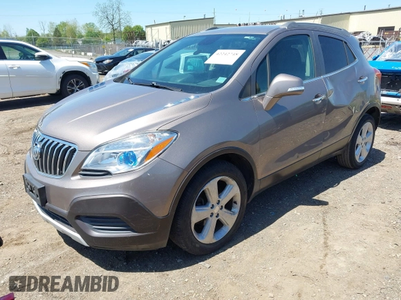 2015 Buick Encore with VIN KL4CJASB5FB036319, listed as a IAAI auction lot 42242748 with 106,579 mi miles and . Bid and sale history available at DreamBid. Image 2.