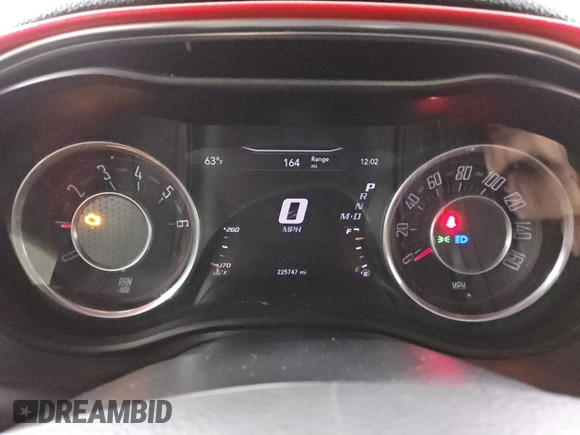 2016 Dodge Challenger SXT with VIN 2C3CDZAG5GH169054, listed as a Copart auction lot 56349445 with 225,747 mi miles and Clean title. Bid and sale history available at DreamBid. Image 9.