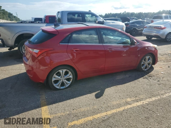 2013 Hyundai Elantra GT with VIN KMHD35LE1DU060604, listed as a Copart auction lot 72854134 with 135,786 mi miles and Salvage Title. Bid and sale history available at carsss.com. Image 3.
