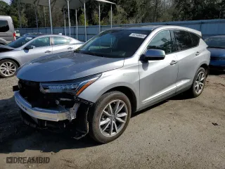 2022 Acura RDX w/Technology Package with VIN 5J8TC1H55NL004868, listed as a Copart auction lot 44748655 with 27,133 mi miles and Salvage Title. Bid and sale history available at carsss.com. Image 1.