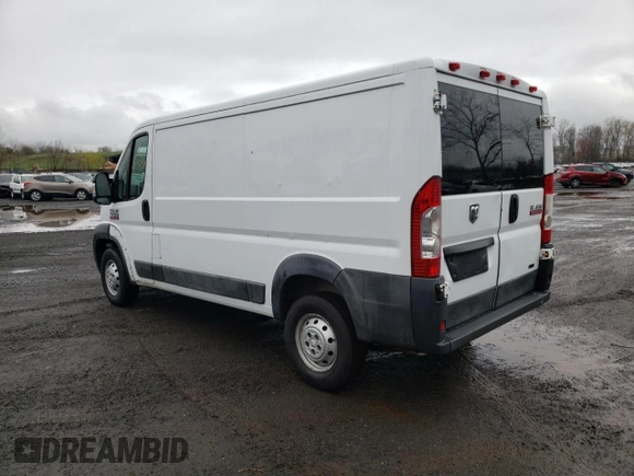 2017 Ram ProMaster Cargo with VIN 3C6TRVAG9HE516668, listed as a Copart auction lot 51828405 with 31,547 mi miles and Clean Title. Bid and sale history available at DreamBid. Image 2.