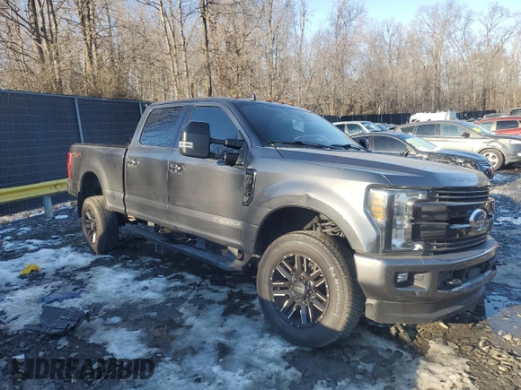 2019 Ford F-350 XL with VIN 1FT8W3BT9KEE19500, listed as a Copart auction lot 41620365 with 83,883 mi miles and Salvage Title. Bid and sale history available at DreamBid. Image 4.
