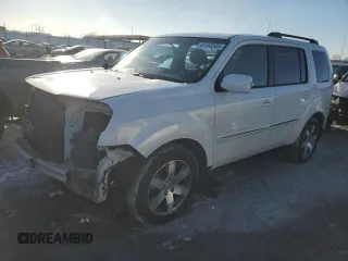 2015 Honda Pilot Touring with VIN 5FNYF4H91FB047091, listed as a Copart auction lot 45163585 with 194,934 mi miles and Salvage Title. Bid and sale history available at carsss.com. Image 1.