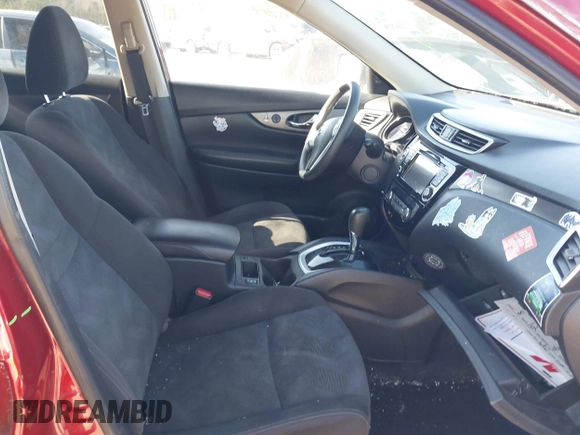 2015 Nissan Rogue S with VIN KNMAT2MV9FP547426, listed as a IAAI auction lot 41455852 with 106,405 mi miles. Bid and sale history available at carsss.com. Image 5.