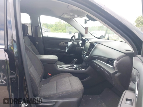 2019 Chevrolet Traverse LT Cloth with VIN 1GNERGKW2KJ216863, listed as a IAAI auction lot 42462866 with 87,971 mi miles and . Bid and sale history available at DreamBid. Image 5.