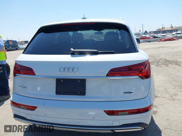 2023 Audi Q5 Premium with VIN WA1ABAFY6P2165402, listed as a IAAI auction lot 41969291 with 33,540 mi miles and . Bid and sale history available at DreamBid. Image 16.