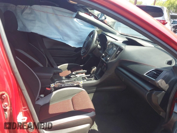 2022 Subaru Impreza Special Sports with VIN 4S3GTAL67N3724575, listed as a IAAI auction lot 42375237 with 21,787 mi miles and . Bid and sale history available at DreamBid. Image 5.