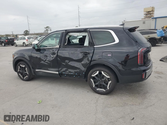 2024 Kia Telluride EX with VIN 5XYP34GC0RG486605, listed as a Copart auction lot 47658375 with 10,994 mi miles and Salvage Title. Bid and sale history available at DreamBid. Image 2.