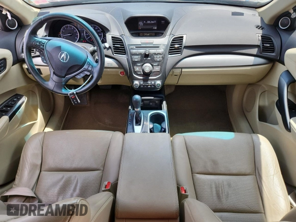 2014 Acura RDX with VIN 5J8TB3H34EL015857, listed as a Copart auction lot 59047665 with 117,732 mi miles and Salvage title. Bid and sale history available at DreamBid. Image 8.