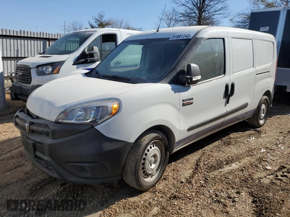 2018 Ram ProMaster City Cargo Tradesman with VIN ZFBERFAB6J6L64150, listed as a Copart auction lot 81081743 with 251,687 mi miles and . Bid and sale history available at DreamBid. Image 1.