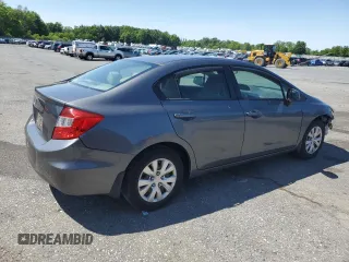 2012 Honda Civic LX z VIN 19XFB2F55CE360542, wystawiony jako Copart lot #59077995 z przebiegiem 139 751 mil mil oraz Szkoda całkowita • Salvage title. Historia ofert i sprzedaży dostępna na DreamBid. Obrazek 3.