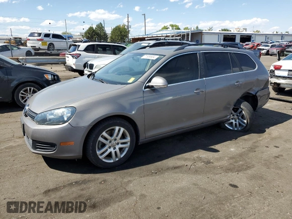 2010 Volkswagen Jetta SportWagen TDI with VIN 3VWTL7AJ9AM670212, listed as a Copart auction lot 71556684 with 129,314 mi miles and Salvage Title. Bid and sale history available at carsss.com. Image 1.