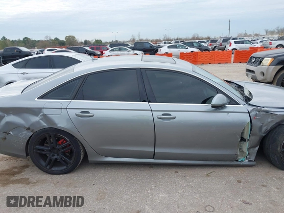 2015 Audi A6 3.0T Premium Plus with VIN WAUFGAFC9FN047047, listed as a IAAI auction lot 41328488 with 83,840 mi miles. Bid and sale history available at carsss.com. Image 13.