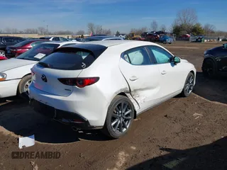 2023 Mazda 3 S Select with VIN JM1BPAKM9P1615449, listed as a IAAI auction lot 41576896 with 27,712 mi miles and . Bid and sale history available at DreamBid. Image 4.