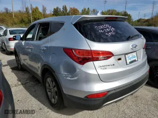 2015 Hyundai Santa Fe Sport with VIN 5XYZTDLB4FG299742, listed as a Copart auction lot 77258194 with 0 mi miles and Salvage Title. Bid and sale history available at carsss.com. Image 2.