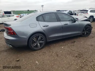 2020 Volvo S60 R-Design with VIN 7JRA22TM4LG032424, listed as a Copart auction lot 80709904 with 41,331 mi miles and Salvage Title. Bid and sale history available at carsss.com. Image 3.
