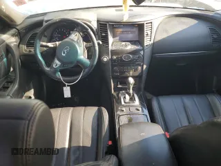 2014 Infiniti QX70 z VIN JN8CS1MW6EM413489, wystawiony jako Copart lot #87665875 z przebiegiem 139 371 mil mil oraz Czysty tytuł • Clean title. Historia ofert i sprzedaży dostępna na DreamBid. Obrazek 8.