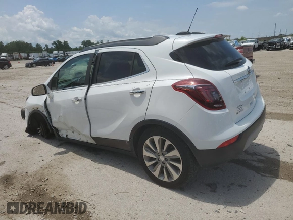 2017 Buick Encore Preferred with VIN KL4CJASB8HB238512, listed as a Copart auction lot 61599505 with 70,439 mi miles and Salvage title. Bid and sale history available at DreamBid. Image 2.