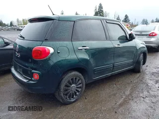 2014 FIAT 500L Easy with VIN ZFBCFABH9EZ003635, listed as a IAAI auction lot 41980367 with 89,957 mi miles. Bid and sale history available at carsss.com. Image 4.