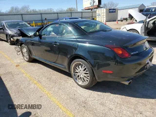 2005 Lexus SC 430 z VIN JTHFN48Y550070001, wystawiony jako Copart lot #49179564 z przebiegiem Nie podano mil oraz Szkoda całkowita • Salvage title. Historia ofert i sprzedaży dostępna na DreamBid. Obrazek 2.