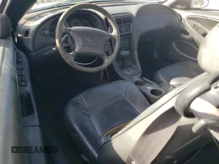 2001 Ford Mustang Deluxe with VIN 1FAFP44411F207916, listed as a Copart auction lot 50349915 with 142,609 mi miles and Salvage Title. Bid and sale history available at carsss.com. Image 8.