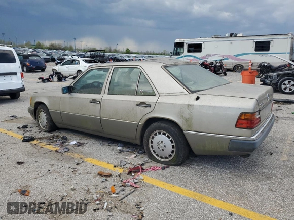 1992 Mercedes-Benz 300 with VIN WDBEA30E0NB570638, listed as a Copart auction lot 52357325 with 122,782 mi miles and Clean Title. Bid and sale history available at DreamBid. Image 2.