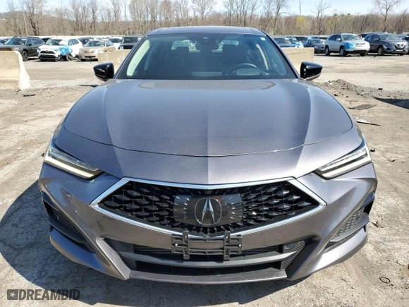 2021 Acura TLX w/Advance Package with VIN 19UUB5F66MA001711, listed as a Copart auction lot 53672155 with 12,151 mi miles and Salvage Title. Bid and sale history available at carsss.com. Image 5.