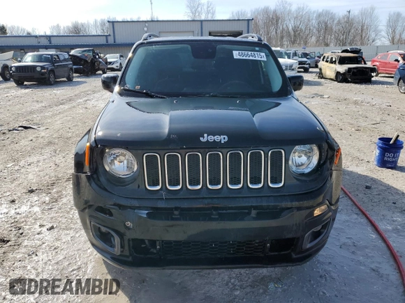 2017 Jeep Renegade Latitude with VIN ZACCJBBB3HPE84014, listed as a Copart auction lot 48664815 with 97,236 mi miles and Clean Title. Bid and sale history available at carsss.com. Image 5.