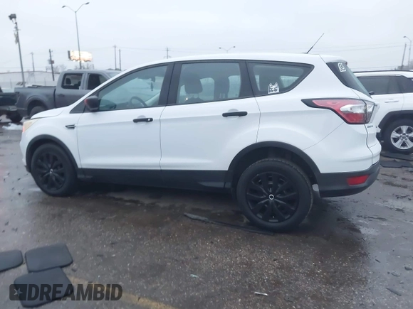 2017 Ford Escape S with VIN 1FMCU0F70HUD94573, listed as a IAAI auction lot 41272954 with 91,546 mi miles. Bid and sale history available at carsss.com. Image 14.