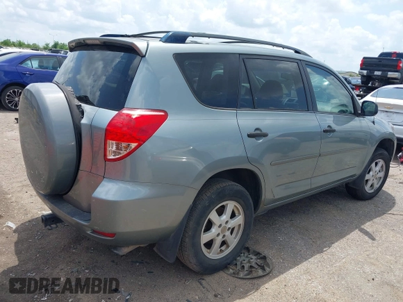 2008 Toyota RAV4 with VIN JTMZD33VX85089143, listed as a IAAI auction lot 42094915 with 219,960 mi miles. Bid and sale history available at carsss.com. Image 4.