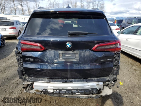 2019 BMW X5 xDrive40i with VIN 5UXCR6C55KLL39592, listed as a Copart auction lot 42558603 with 32,757 mi miles. Bid and sale history available at carsss.com. Image 6.