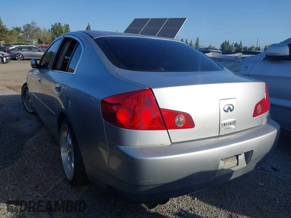 2003 Infiniti G35 with VIN JNKCV51E73M020943, listed as a IAAI auction lot 41930959 with Not Provided miles and . Bid and sale history available at DreamBid. Image 3.