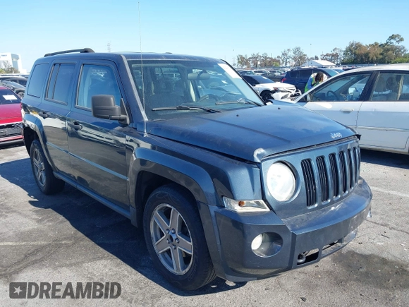 2007 Jeep Patriot Sport with VIN 1J8FF28W87D294692, listed as a IAAI auction lot 42236349 with 127,859 mi miles and . Bid and sale history available at DreamBid. Image 1.
