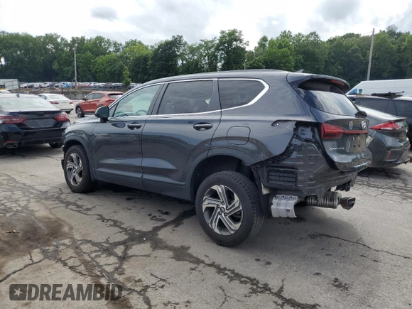 2021 Hyundai Santa Fe SE with VIN 5NMS1DAJ3MH343900, listed as a Copart auction lot 63638775 with 36,431 mi miles and Salvage title. Bid and sale history available at DreamBid. Image 2.