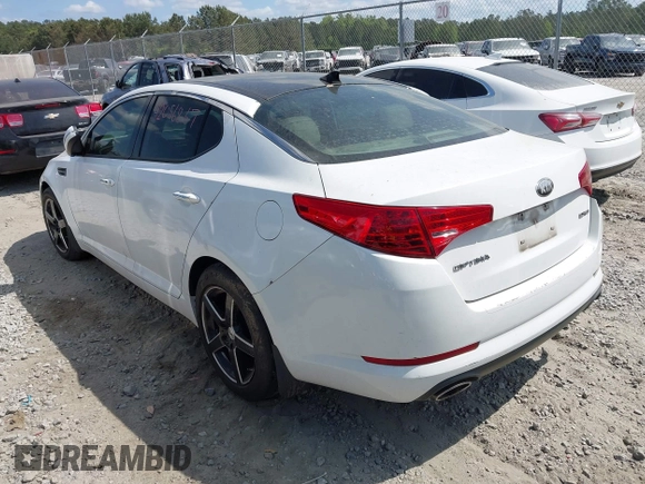 2013 Kia Optima EX with VIN 5XXGN4A72DG257698, listed as a IAAI auction lot 42056867 with 153,846 mi miles and . Bid and sale history available at DreamBid. Image 3.