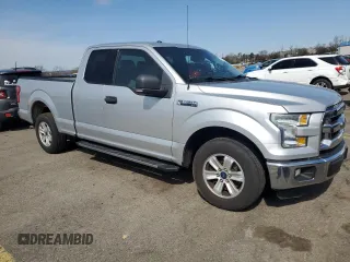 2015 Ford F-150 XL with VIN 1FTEX1C88FKF20419, listed as a Copart auction lot 51571705 with 133,094 mi miles and Salvage Title. Bid and sale history available at carsss.com. Image 4.