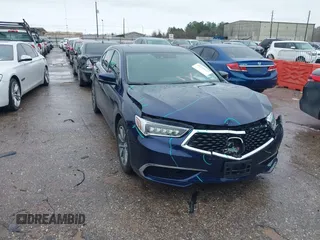 2020 Acura TLX w/Technology Pkg with VIN 19UUB1F57LA015342, listed as a IAAI auction lot 41553319 with 18,111 mi miles. Bid and sale history available at carsss.com. Image 1.