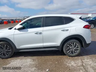 2021 Hyundai Tucson Limited with VIN KM8J33AL5MU410311, listed as a IAAI auction lot 41395702 with 55,562 mi miles. Bid and sale history available at carsss.com. Image 14.