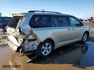 2013 Toyota Sienna LE AAS with VIN 5TDKK3DC3DS347947, listed as a Copart auction lot 46079475 with 103,566 mi miles and Salvage Title. Bid and sale history available at carsss.com. Image 3.