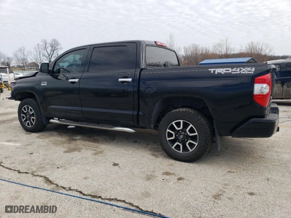 2018 Toyota Tundra 4WD SR5 with VIN 5TFAW5F14JX741292, listed as a Copart auction lot 47852365 with 69,776 mi miles and Salvage Title. Bid and sale history available at carsss.com. Image 2.