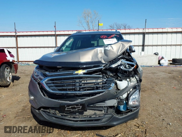 2019 Chevrolet Equinox Premier with VIN 3GNAXPEX0KS551658, listed as a IAAI auction lot 41908227 with 49,535 mi miles and . Bid and sale history available at DreamBid. Image 13.