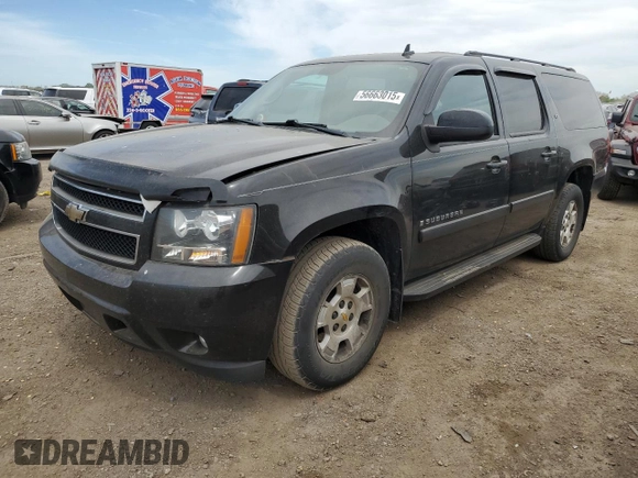 2008 Chevrolet Suburban LTZ with VIN 1GNFC16J28R174433, listed as a Copart auction lot 56663015 with 313,335 mi miles and Clean title. Bid and sale history available at DreamBid. Image 1.