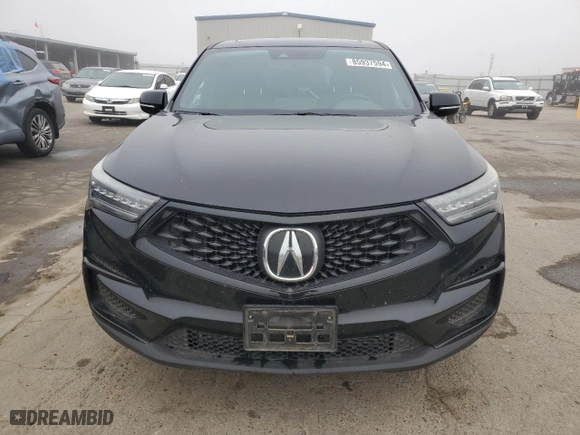 2021 Acura RDX w/A-Spec Package with VIN 5J8TC1H61ML009301, listed as a Copart auction lot 85937594 with 55,552 mi miles and Salvage Title. Bid and sale history available at carsss.com. Image 5.
